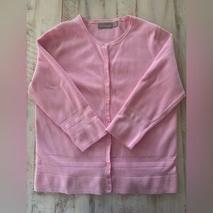 Croft & Barrow Pink Knit Sweater